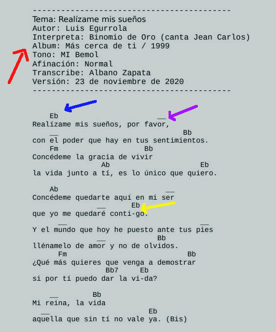 Muestra de transcripción